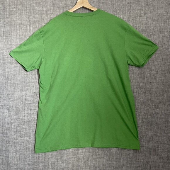 Linda Finegold Shirt Mens Extra Large ALF Green Skull A$$holes Live Forever New - Picture 3 of 8